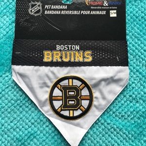 Reversible Boston Bruins Pet Bandana